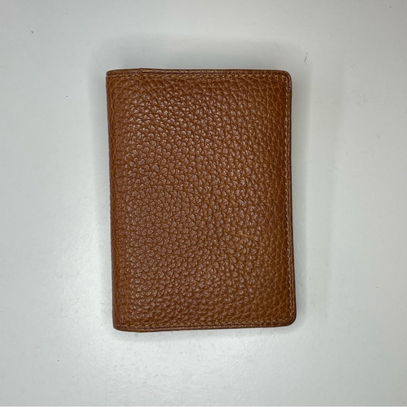 Polo by Ralph Lauren 3-Pocket Small Leather Wallet Brown - Picture 6 of 6
